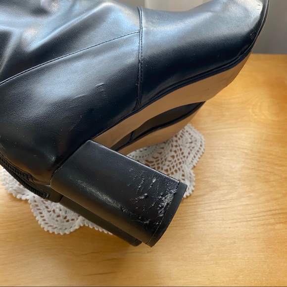 Black Ankle Booties - Picture 4 of 7